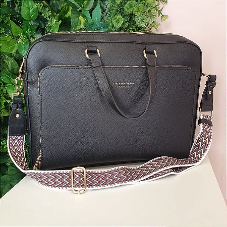 Bolsa Notebook Stefania Preto VR3560PR