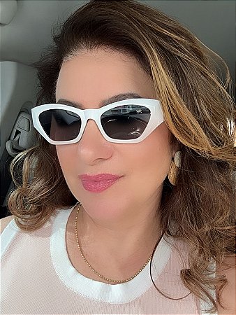 Óculos de Sol Ariana Branco