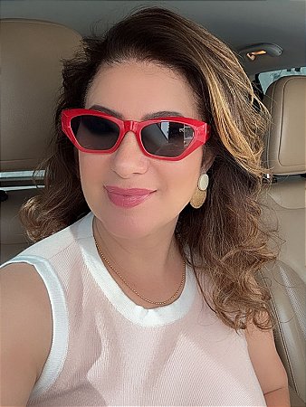 Óculos de Sol Ariana Vermelho