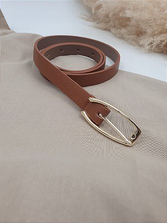 Cinto Fit Couro Caramelo M LM1371CA
