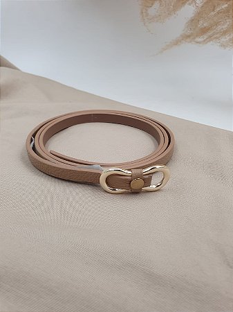 Cinto Laila Kaki Couro U LM1433KK