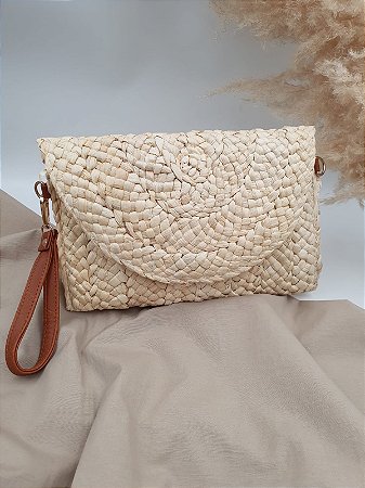 Clutch Rafia Mari Offwhite 1160819OW