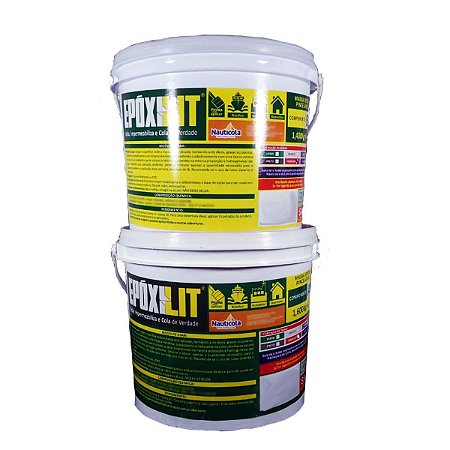 Resina Epoxilit Massa Pincelável Impermeabilizante 3kg