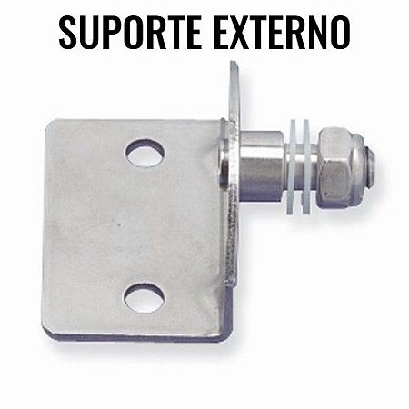 Suporte Para Amortecedor A Gás Em Aço Inox Porta Mala Tampa