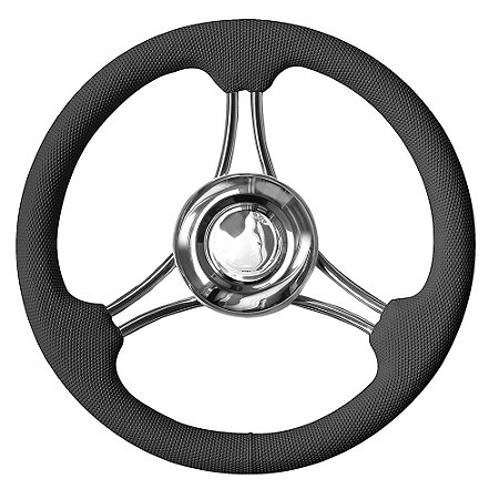 Volante Náutico Anti Choque Lancha Focker Phanton Ventura