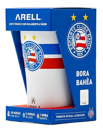 Copo Térmico Arell Inox Para Cerveja Bebidas Bahia 500 Ml