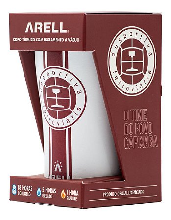 Copo Térmico Arell Inox Para Cerveja Bebidas Desportiva 500 Ml