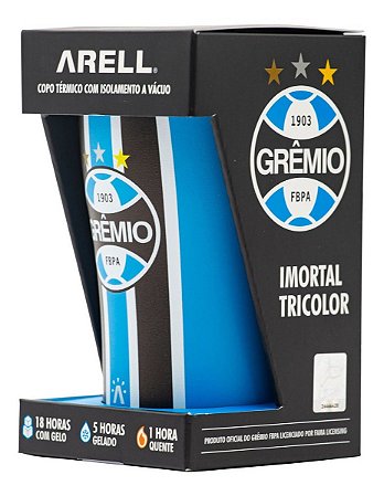 Copo Térmico Arell Inox Para Cerveja Bebidas Gremio 500 Ml