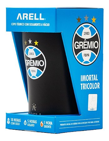 Copo Térmico Arell Inox Para Cerveja Bebidas Gremio 500 Ml