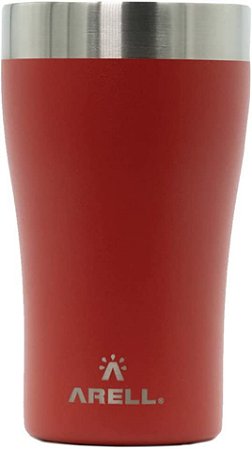 Copo Térmico Inox Cerveja Café Bebidas Arell Red Rose 500 Ml