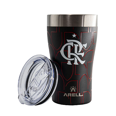 Copo Térmico Arell Flamengo Tulip Regata Para Bebidas 500ml