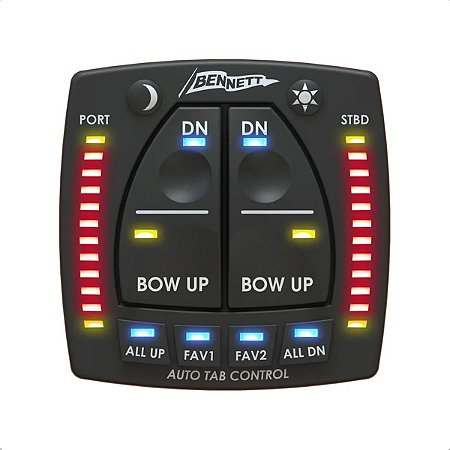 Botão Para Flap Benett Hidráulicos Auto Trim Com Compensador