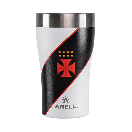 Copo Térmico Arell Inox Vasco Da Gama Bebida Gelada 500ml