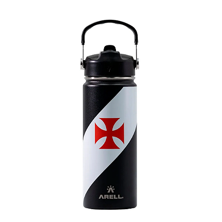 Garrafa Térmica Arell Vasco 04 StrawFlask Com Tampa 532ml