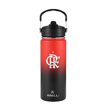 Garrafa Térmica Arell a Vácuo Clube Regatas Flamengo 532ml