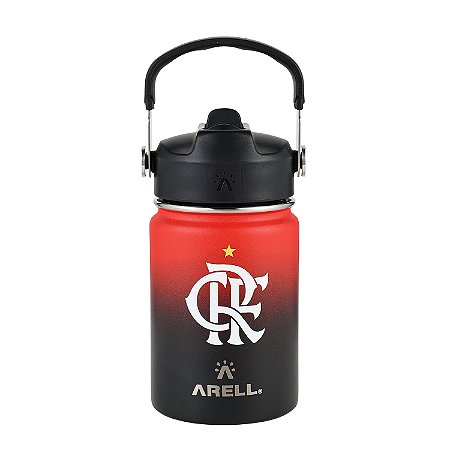 Garrafa Térmica Arell a Vácuo Clube Regatas Flamengo 355ml