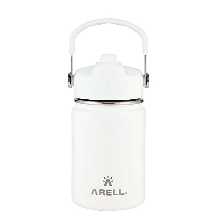 Garrafa Térmica Arell Straw Iceberg Esporte Fitness 355ml