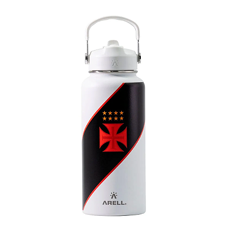 Garrafa Térmica Arell Straw Flask 946ml Times Vasco 05