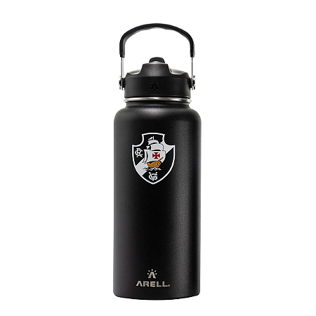 Garrafa Térmica Arell Straw Flask 946ml Times Vasco 01
