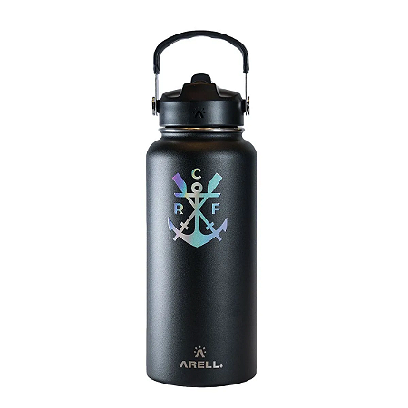 Garrafa Térmica Arell Straw Flask 946ml Times Flamengo 12