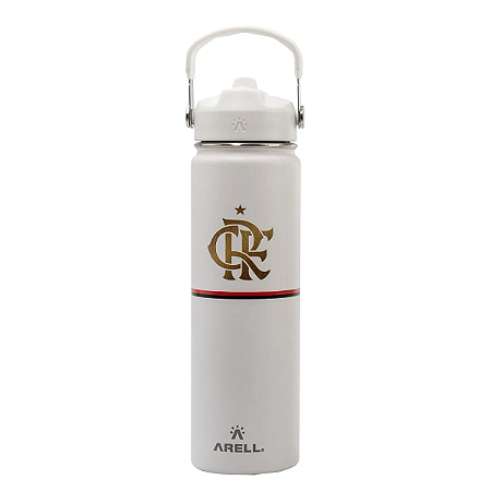 Garrafa Térmica Arell StrawFlask 650ml Time Flamengo 11