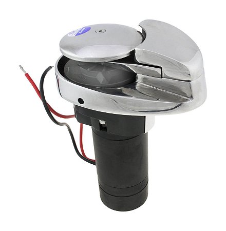 Guincho Elétrico Náutico Va 1000 12V Corrente Din 8Mm Lancha