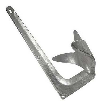 Âncora Bruce 2Kg Galvanizada A Fogo Lancha Barco Jet Caiaque