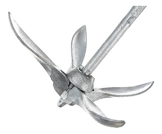Âncora 1,5 Kg Galvanizada Para Barco Caiaque Jet Ski Lanchas