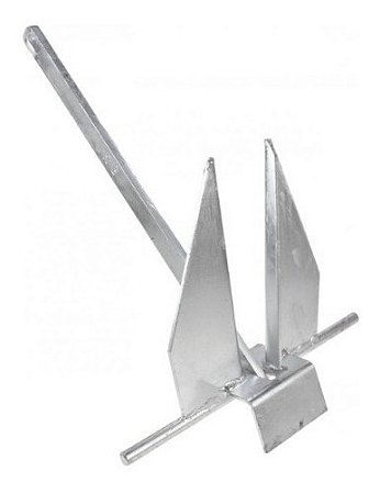 Âncora Danforth 10 Kg Galvanizada Lancha Barco Jet Caiaque