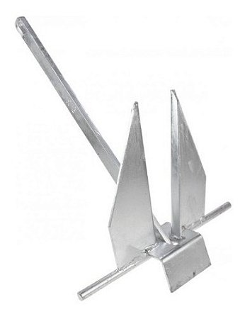 Âncora Danforth 12 Kg Galvanizada Lancha Barco Jet Caiaque