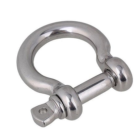 Manilha Tornel Balão Em Aço Inox 6 Mm Carga Max 140Kg