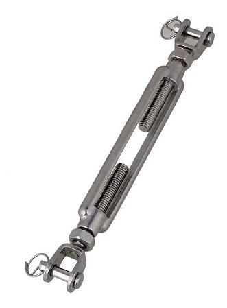 Esticador Em Aço Inox 5Mm Cabo De Aço Corda Corrente Arame