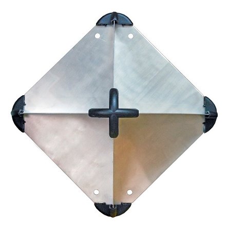Refletor Defletor De Radar Em Alumínio Lancha Veleiro Barco