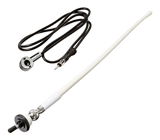 Antena Am-Fm Marinizada Boss Marine Mrant12w Dípole Lancha