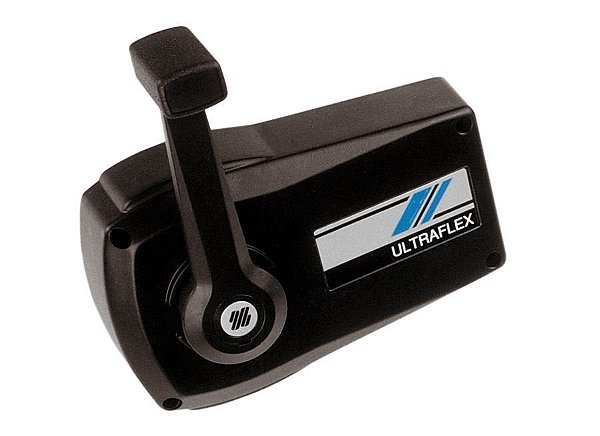 Manete De Comando Lateral Uflex Para Motor De Popa Lancha