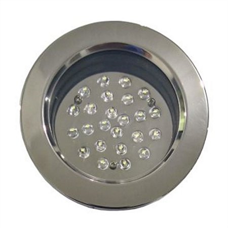 Luminária Em Led Sport De Sobrepor Em Aço Inox 3 Pol 12Volts