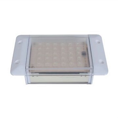 Luminária De Embutir Em Alumínio 30 Leds Lancha Motorhome
