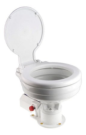 Vaso Sanitário Elétrico Tmc 12 Volts Para Lancha e Motorhome