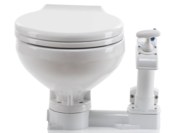 Vaso Sanitário Manual Náutico Para Lancha Barco Motorhome