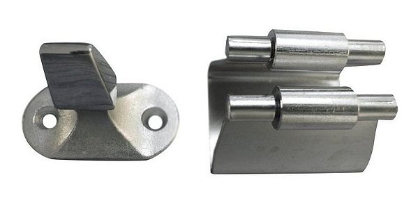 Prendedor Trava De Pressão Em Aço Inox Para Porta Armários
