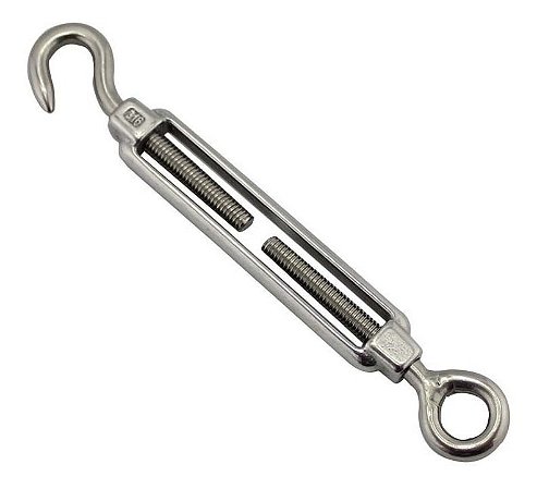 Esticador Em Aço Inox 12 Mm Cabo De Aço Corda Corrente Arame