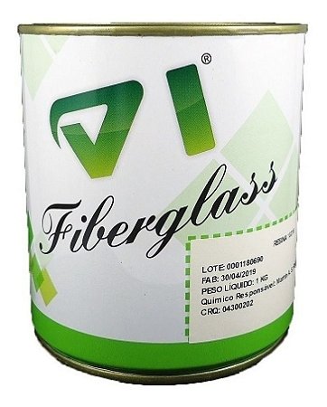 Resina Poliester 1 Kg Para Laminação Em Fibra De Vidro