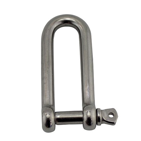 Tornel Manilha Longa Reta Em Aço Inox 5 X 40 Mm Carga 9,1 Kn