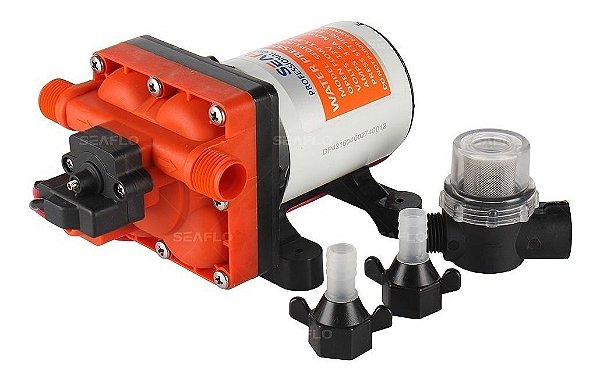 Bomba Seaflo Automática Pressurizada 3 Gpm 55 Psi 24 Volts
