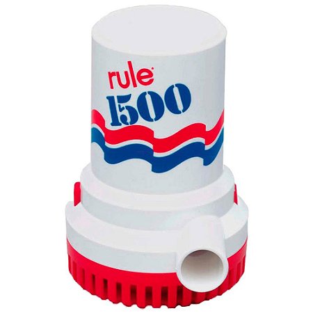 Bomba De Porão Rule 1500 Gph 12V Original Lancha Barco