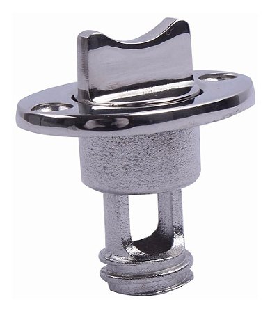 Bujão Bueira De Drenagem Em Aço Inox 1 Pol Para Barco Lancha
