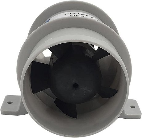 Exaustor Blower Difusor De Ar Caracol 3 Pol Lancha Motorhome