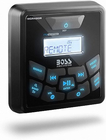 Controle Remoto Boss Mgr420r Para Central Multimídia Mgr450b