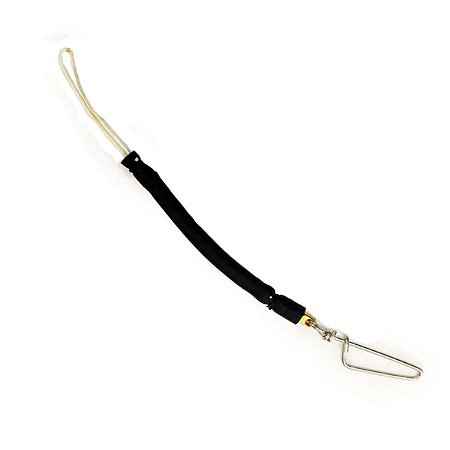 Bungee Mini Latex Com Girador E Grampo Pigtail Para Arbalete