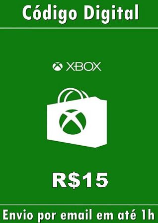 Cartão Presente  Xbox BR - R$15